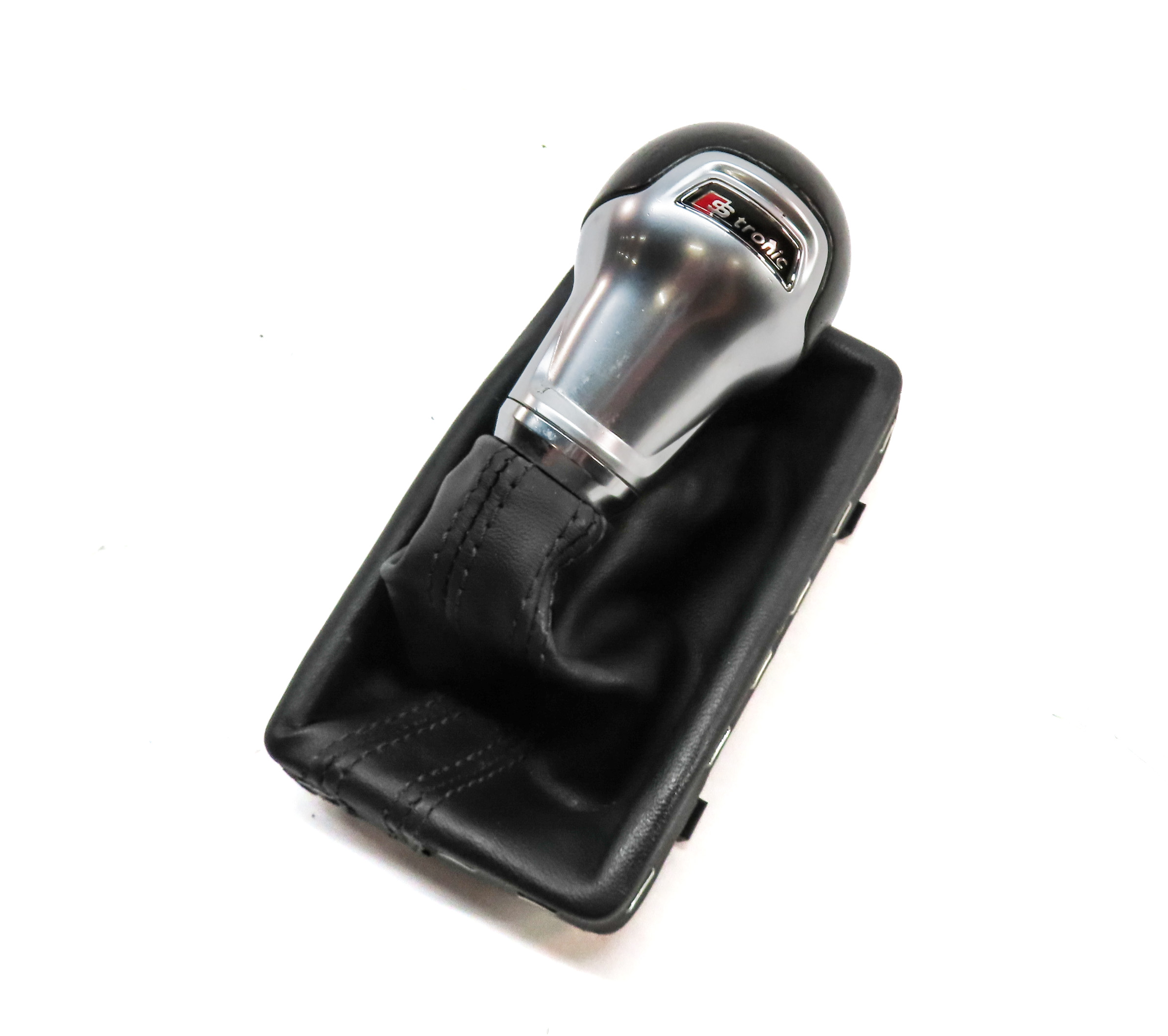 2016 AUDI A3 (8V) AUTOMATIC AUTO TRANSMISSION GEAR SHIFT KNOB HANDLE w/BOOT — exact item pictured